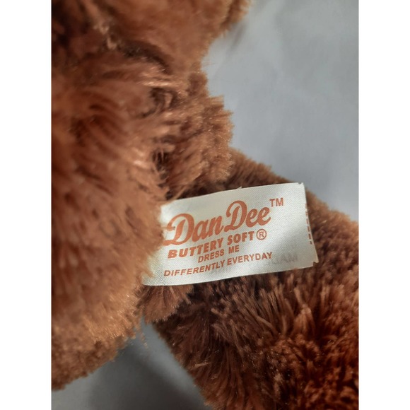 Dan Dee Buttery Soft Dress Me Differently Everyday Brown Bear - Picture 7 of 10